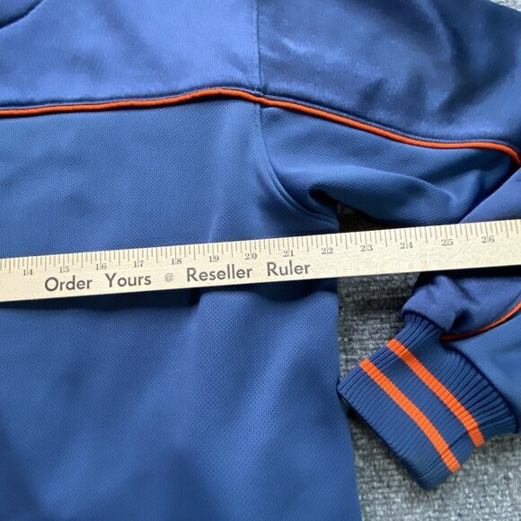 Charlotte Bobcats Jacket Men's S Blue NBA Exclusive Collection Zip Front Patches - Picture 9 of 16